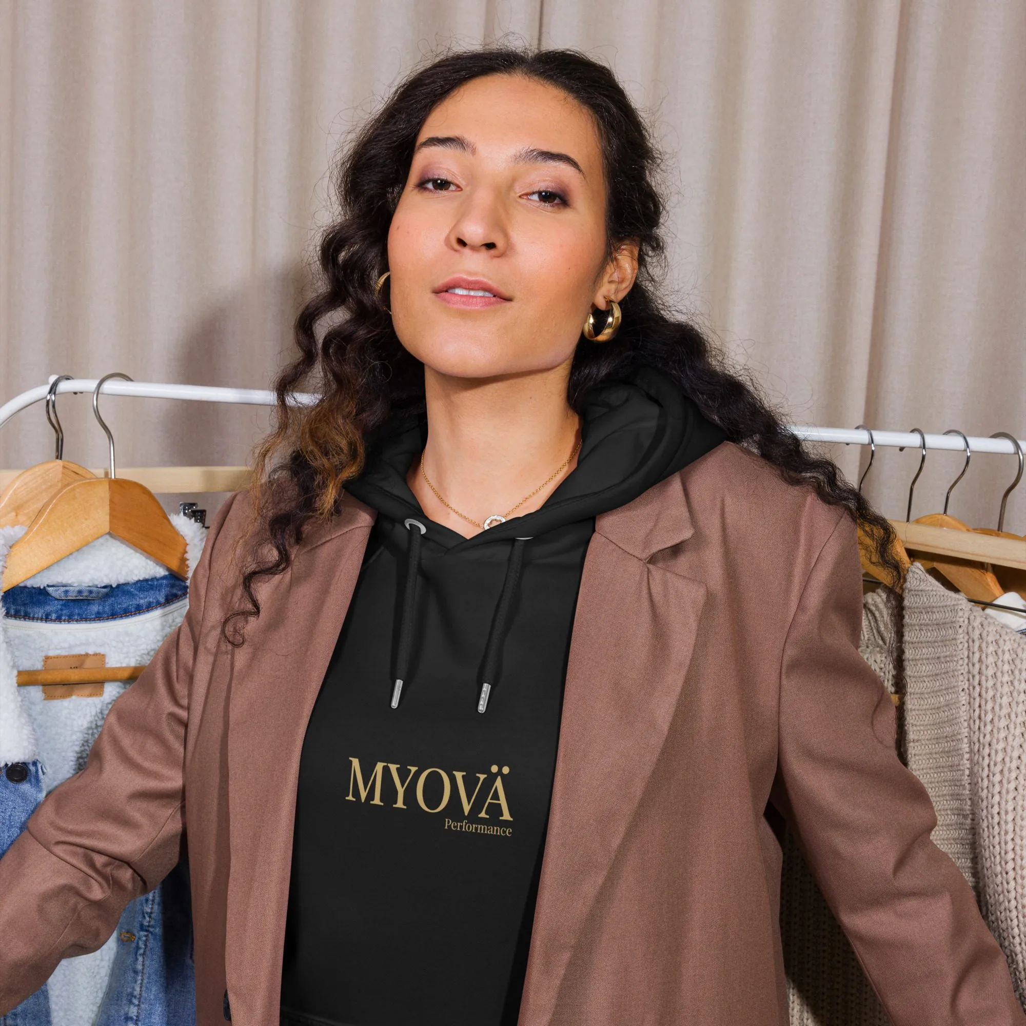 (BIO) Sweat à capuche écologique Raglan unisexe – Image 12