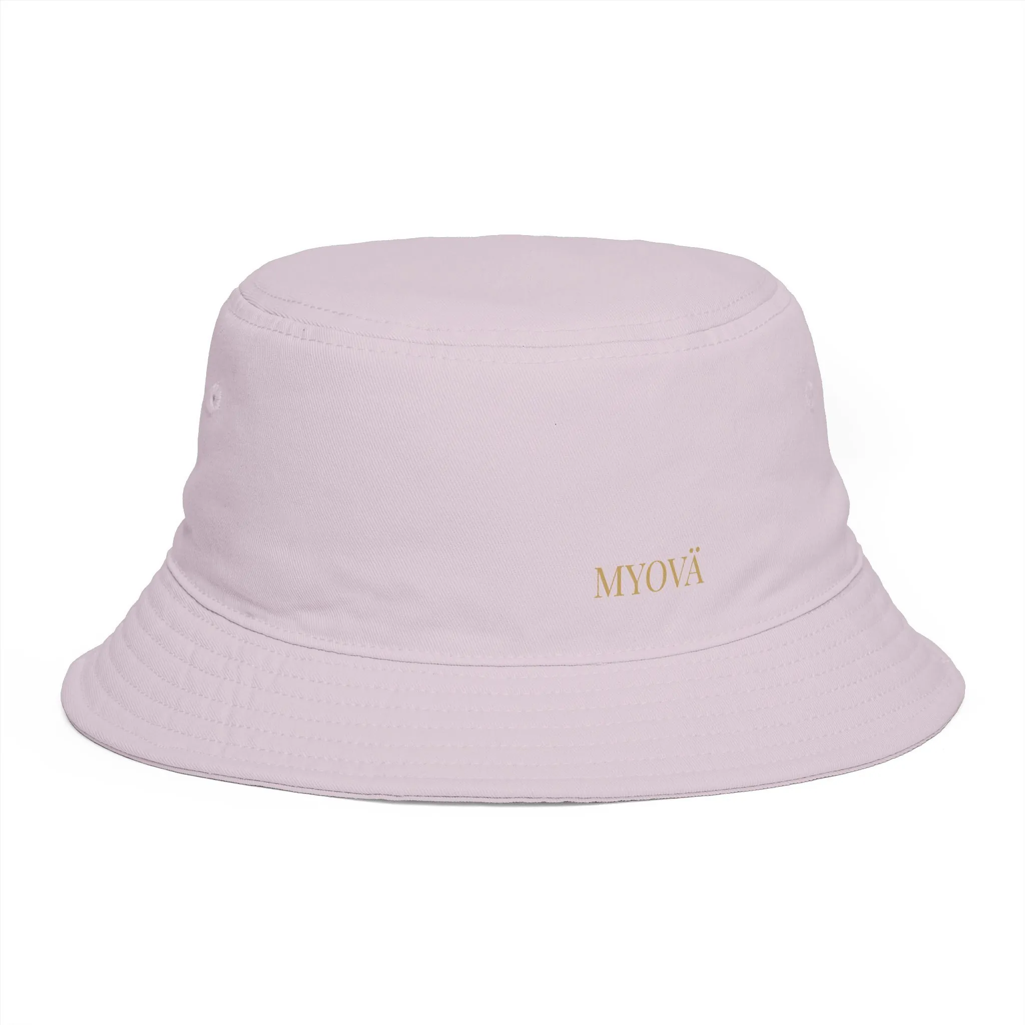 (BOB) brodé MYOVÄ — Chapeau de soleil d'été décontracté marron – Image 41