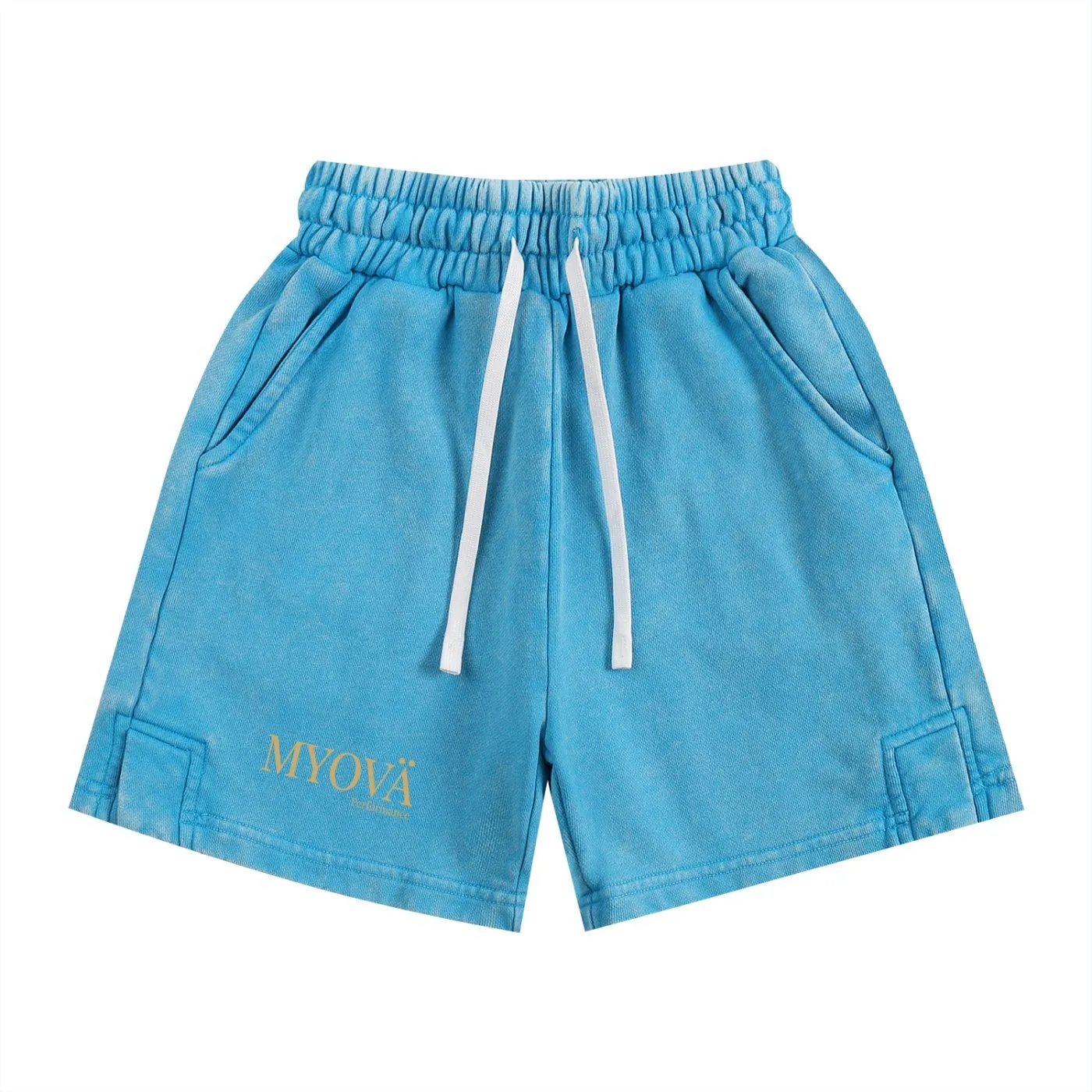 Shorts pour enfants délavés à la neige – Image 8