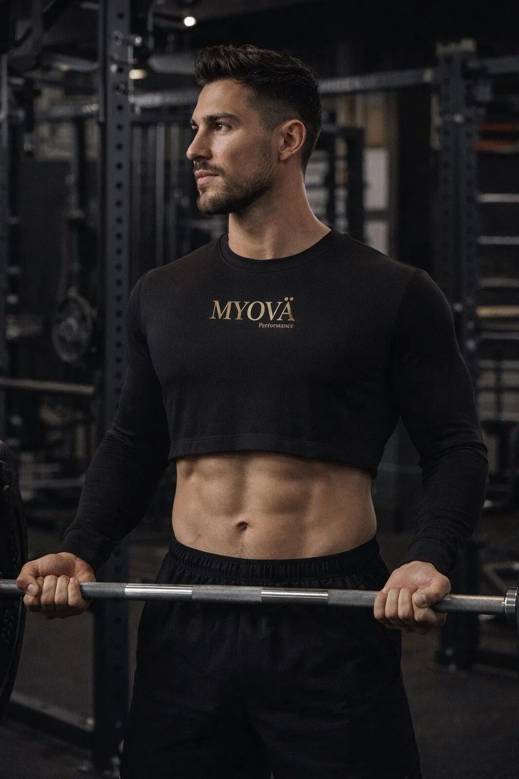 (ELITE) Sweat-shirt court délavé vintage