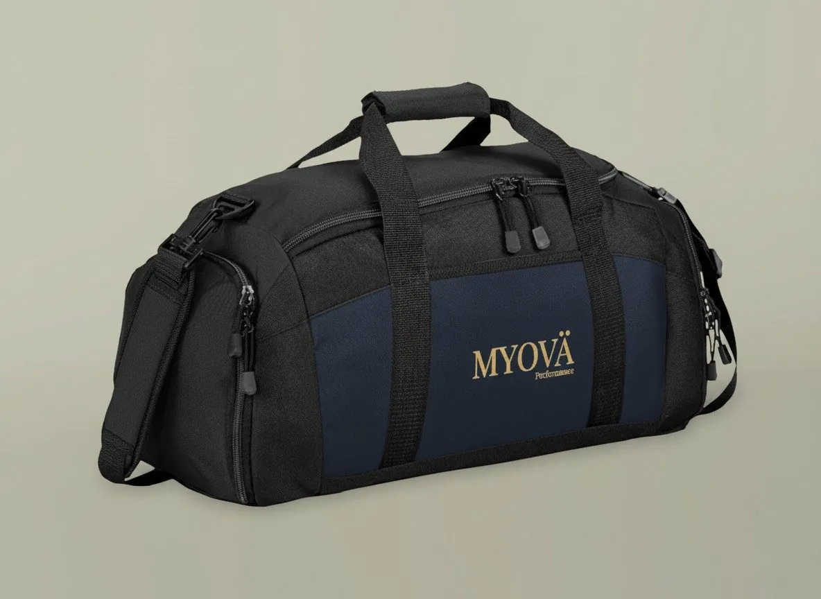 (GROOVE) Sac de sport brodé MYOVÄ – Sac de sport résistant avec bandoulière – Image 13