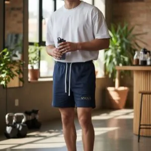 (EASY) Short à cordon en maille