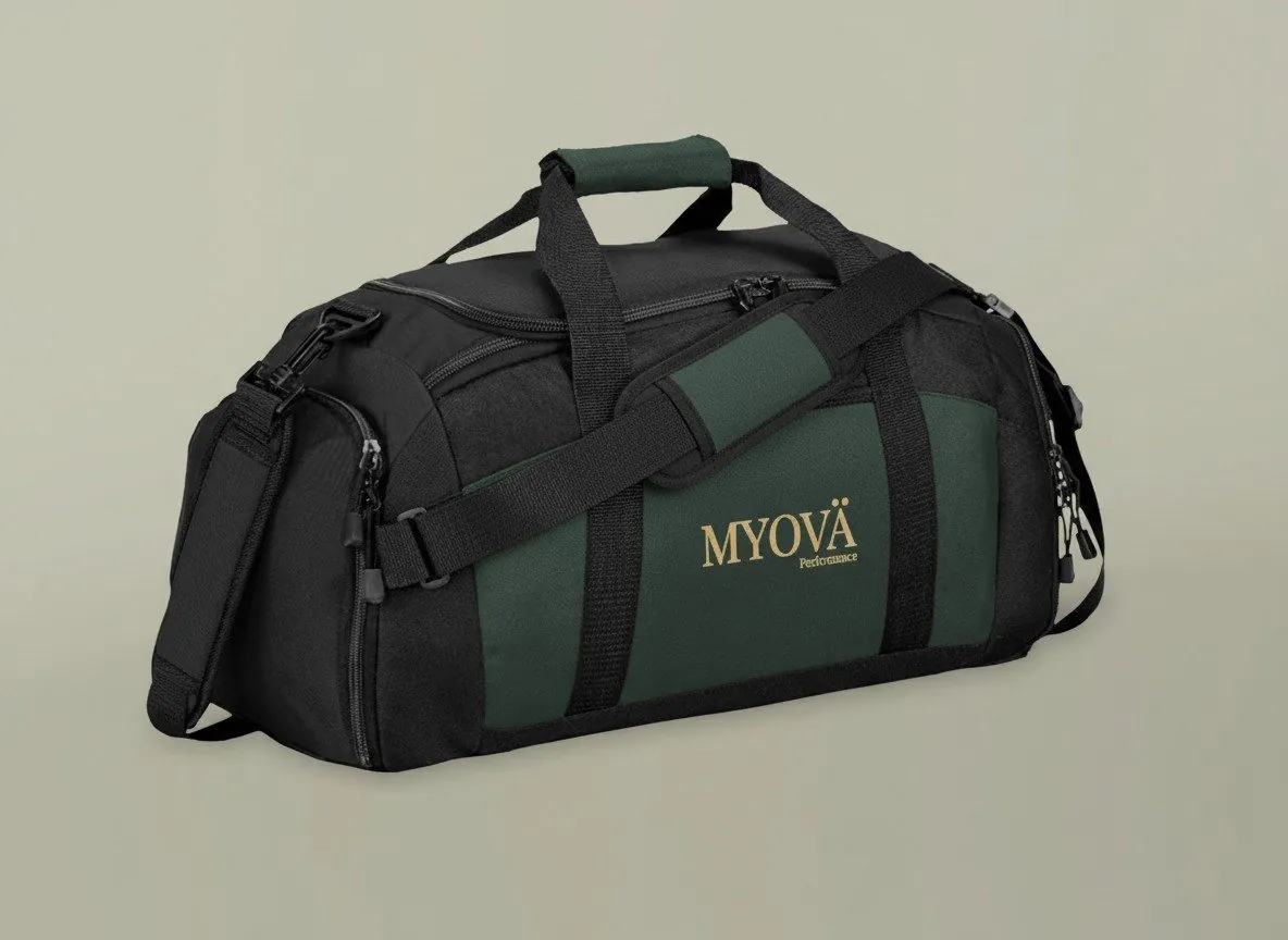 (GROOVE) Sac de sport brodé MYOVÄ – Sac de sport résistant avec bandoulière – Image 10