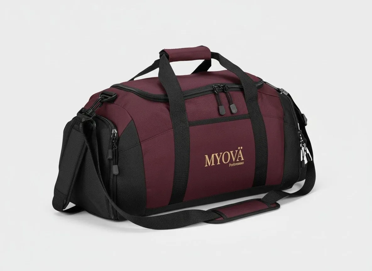 (GROOVE) Sac de sport brodé MYOVÄ – Sac de sport résistant avec bandoulière