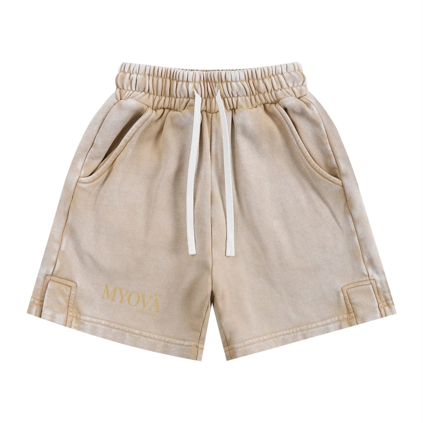 Shorts pour enfants délavés à la neige – Image 4