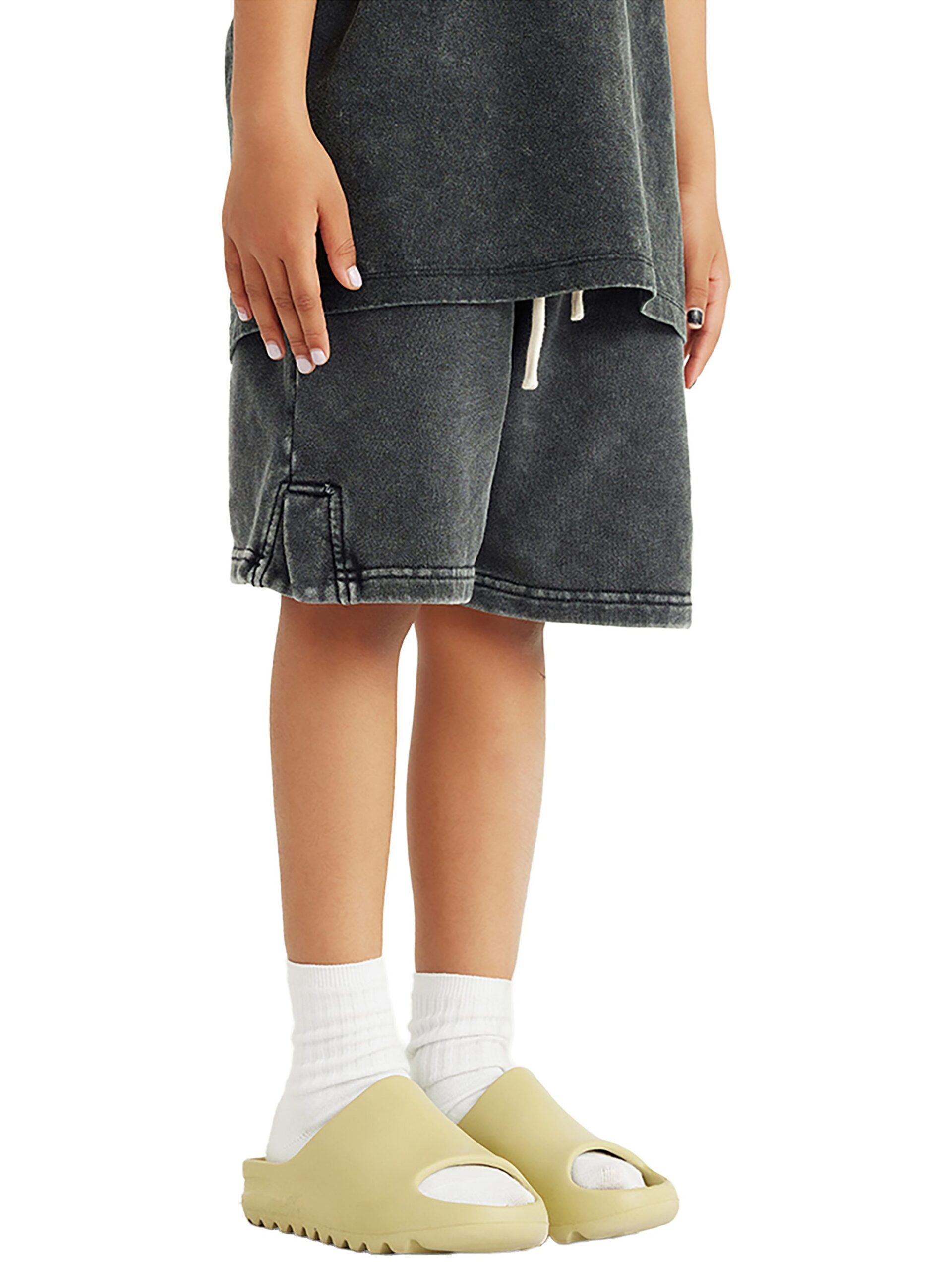 Shorts pour enfants délavés à la neige – Image 19