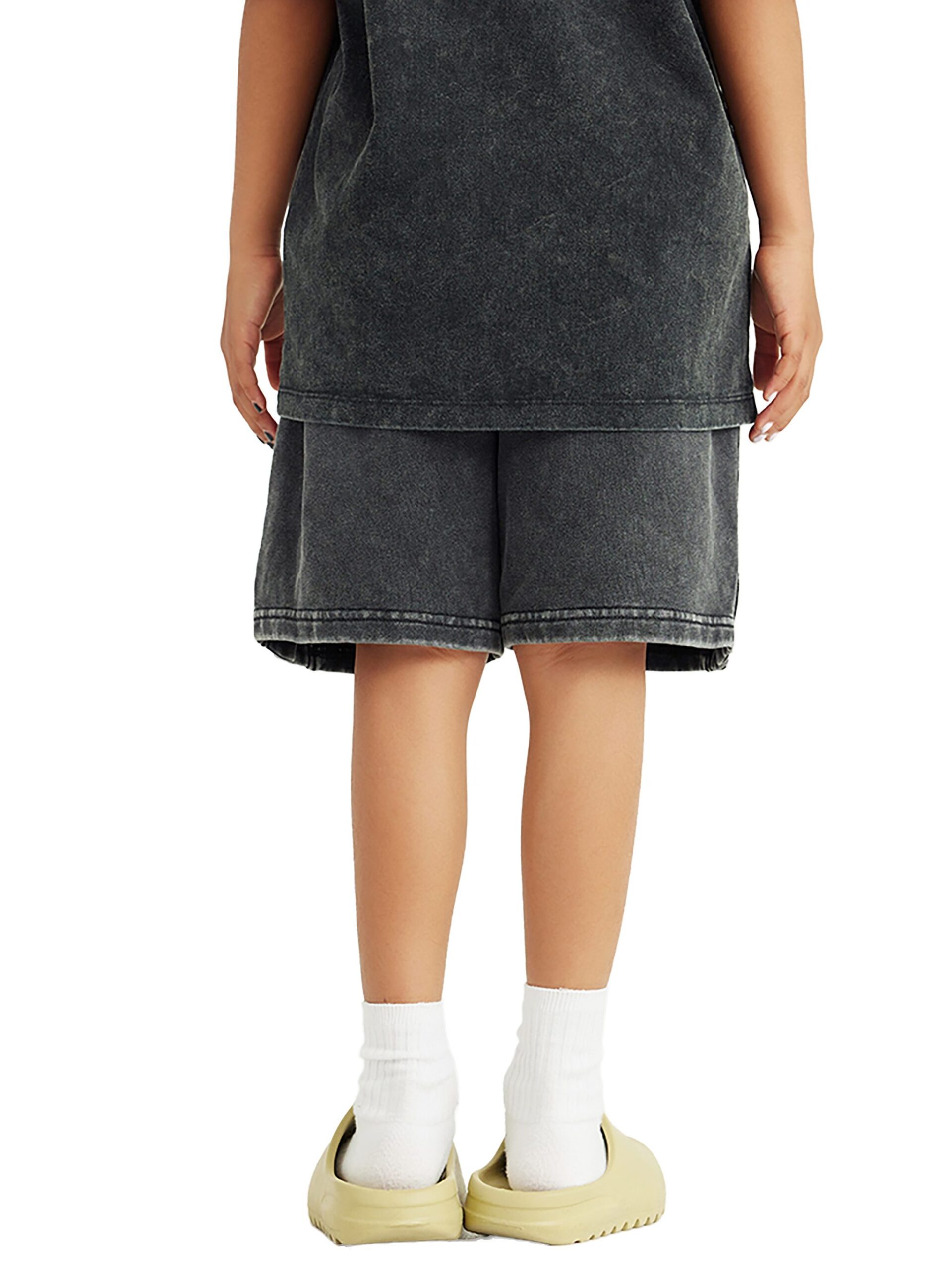 Shorts pour enfants délavés à la neige – Image 17