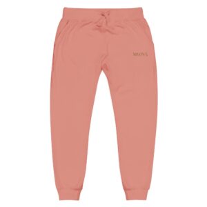 Pantalon de jogging confortable brodé — Joggers minimalistes dorés « NORA »