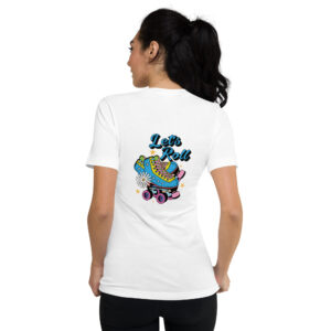 T-shirt Unisexe à Manches Courtes et Col V